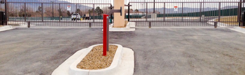 VA Hospital Parking Lot | Albuquerque New Mexico | Chainlink